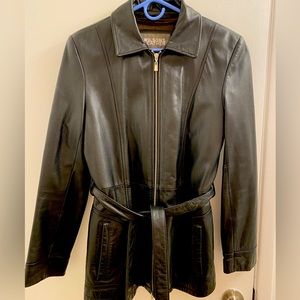 VINTAGE LEATHER COAT